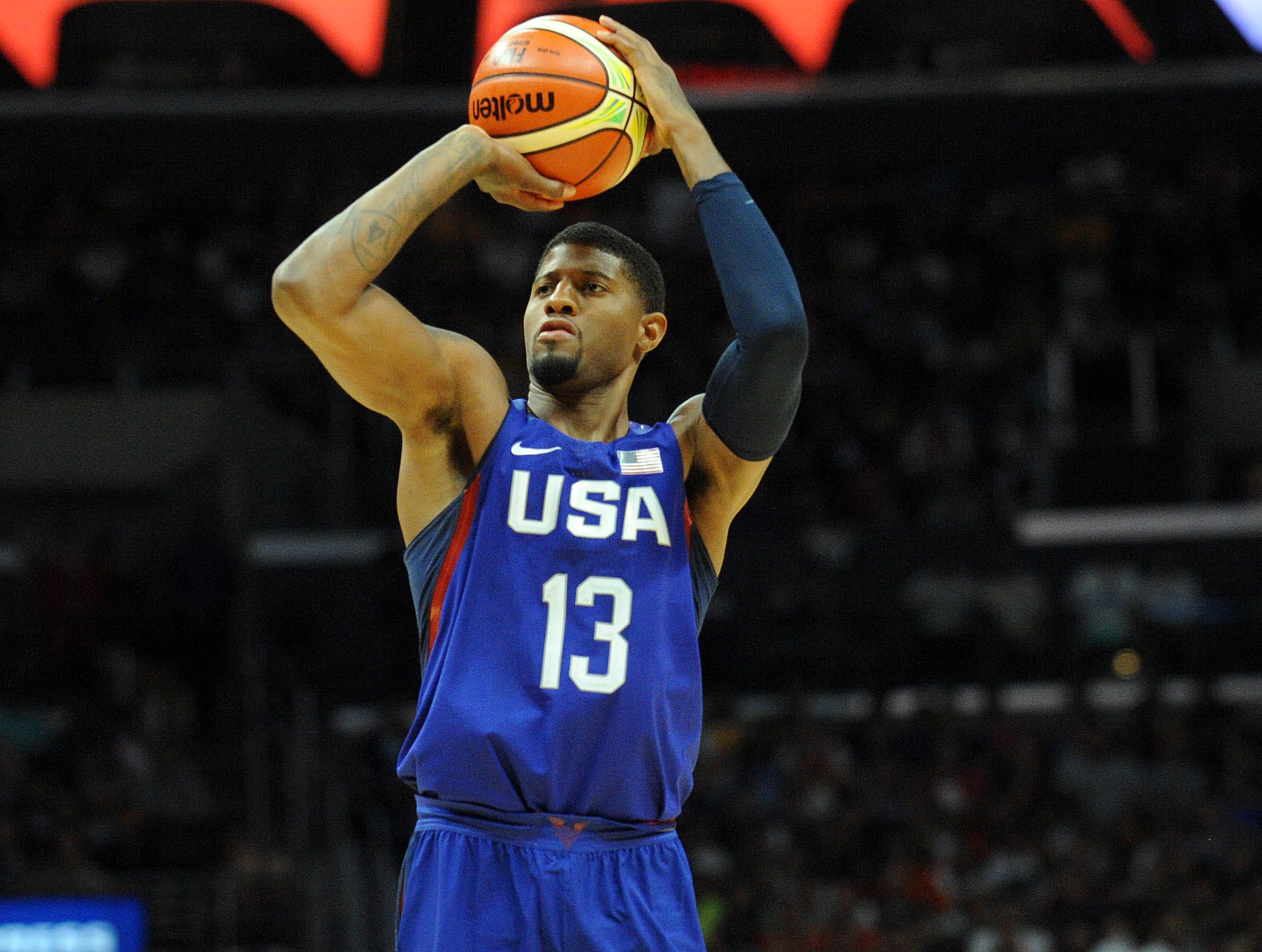 paul george usa jersey number